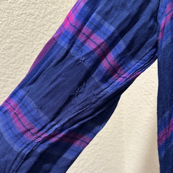 Rails Blue and Pink Plaid Button Down Shirt - Picture 11 of 11